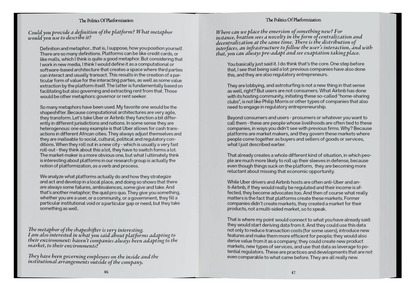 The Politics of Platformization | PRE-ORDER