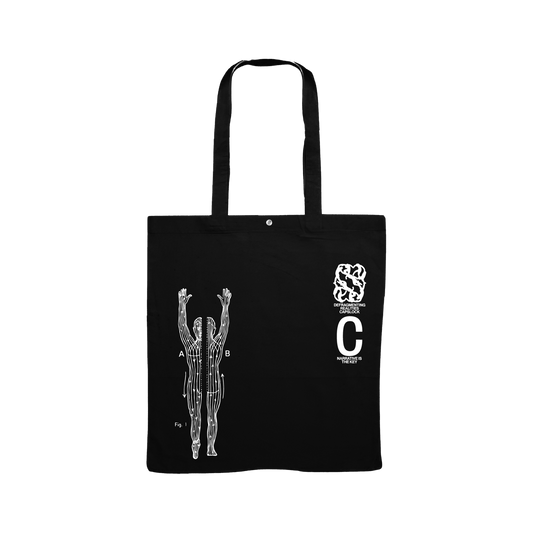 Black Narrative Tote Bag